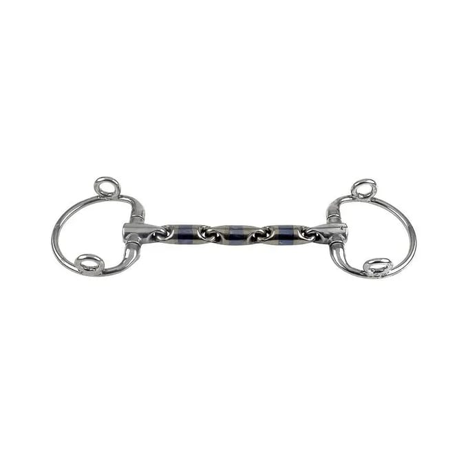 Hefbit voor paarden Trust Sweet Iron Eggbutt Gag Waterford 16