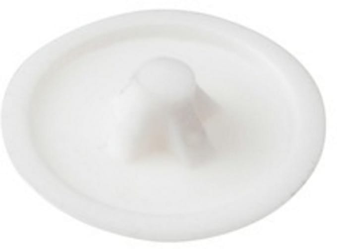 Afdekkapje wit voor PZ-2 kruiskop – Ø12 mm – 10 stuks – afdekdop – dop – afdek - PZ2