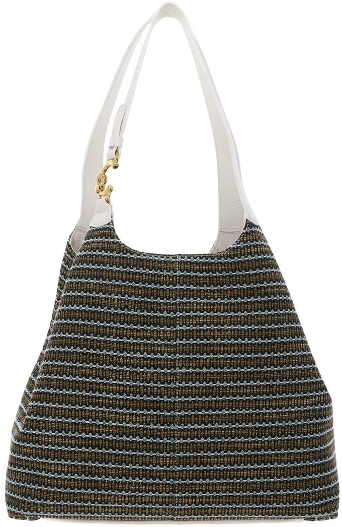 COCCINELLE shopper schoudertas C-Easy Ama Tap Shopper Multi Pearl / Pearl veelkleurig