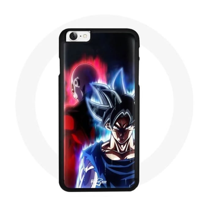 Coque Iphone 4 - Maniacase - Goku And Jiren - Souple - Noir - Mixte