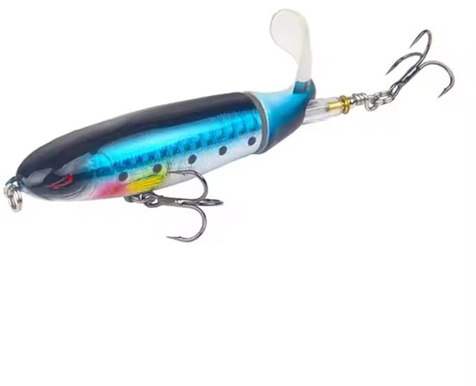 PikeAttack - Whopper Plopper - Roofvissen - Blauw - 13,5g - 10cm