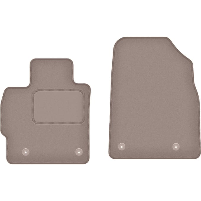 Beige voormatten voor: Mazda CX-7 SUV (2006-2009)