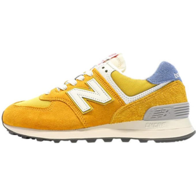Lage Sneakers New Balance Baskets 574 jaune