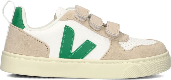 VEJA Small V-10 Sneakers - Jongens - Beige - Maat 28