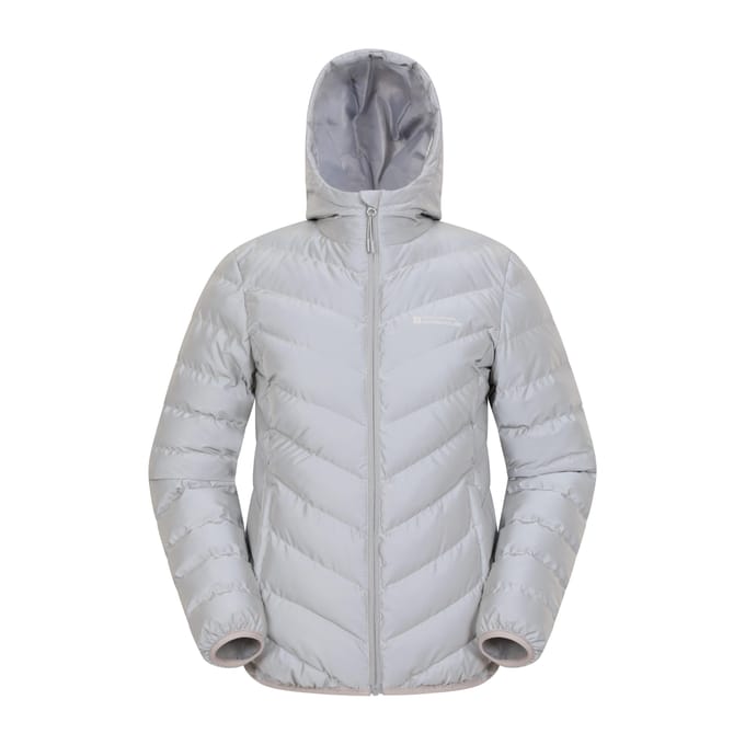 Mountain Warehouse Dames/dames Seasons Reflecterende Gewatteerde Jas (Grijs)