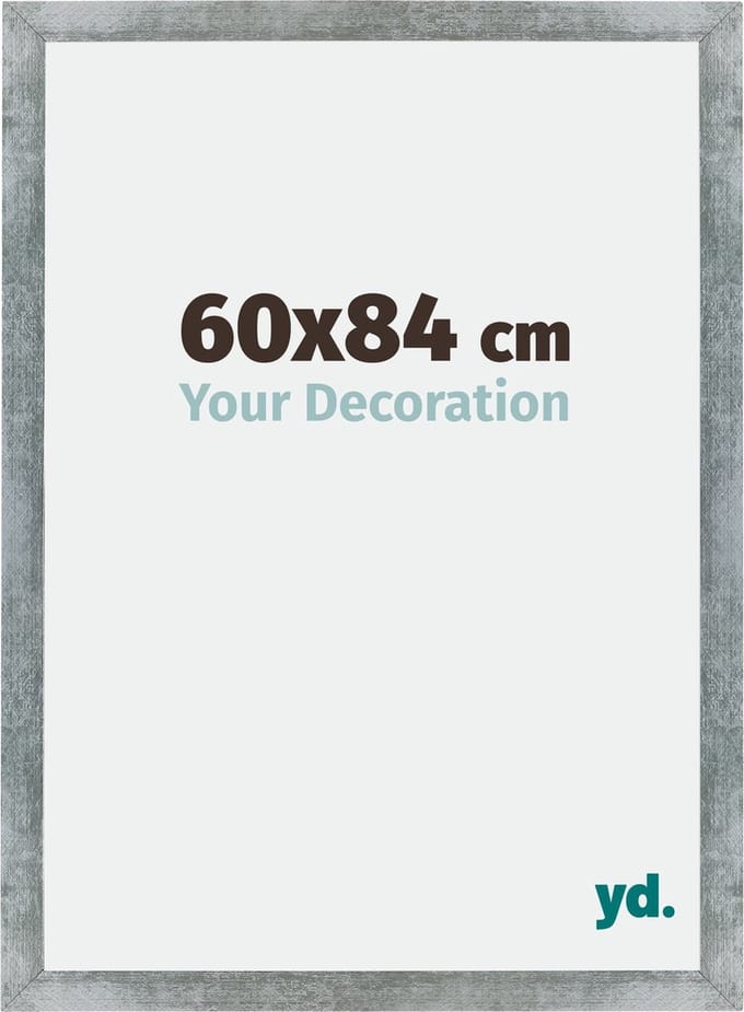Your Decoration - Fotolijst 60x84 cm - MDF - IJzer Geveegd - Mura