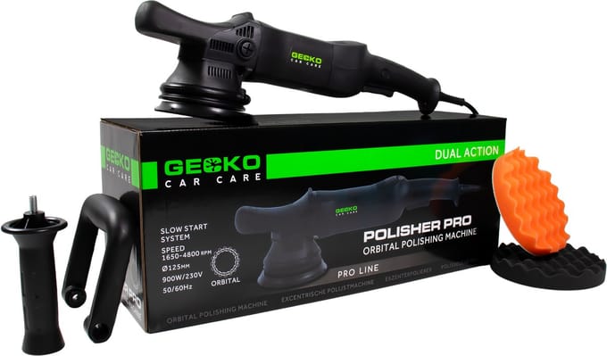 Gecko Professionele Excentrische Polijstmachine
