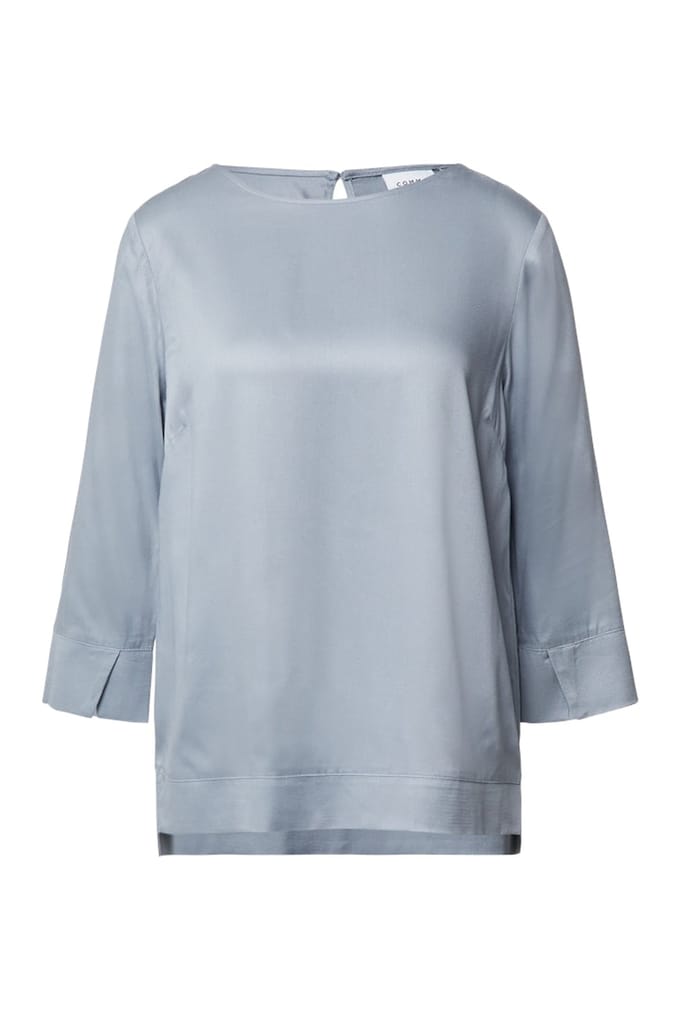 Comma Blouses Grey/black Taglia: 36 | Maglie a manica lunga Outlet | Donna | Grigio