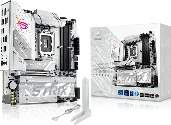 ASUS ROG STRIX B860-G GAMING WIFI Moederbord - Intel B860 - Intel LGA1851 - DDR5 RAM - Micro-ATX