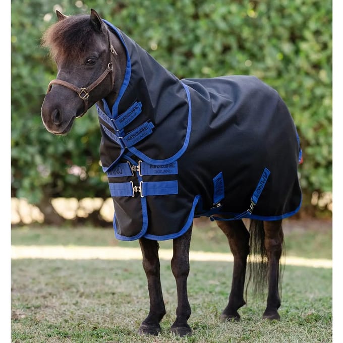 HorseWare Amigo Ripstop 900D Plus Petite Turnout 105 Zwart/Navy