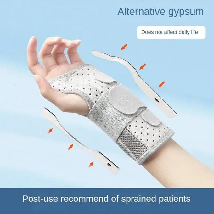 Polsbrace Professioneel Ademend Spalk Polsbeschermingsriem Polsband white