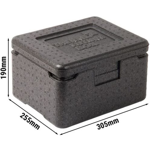 (18 stuks) THERMO FUTURE BOX Thermobox MINI - 7 liter - Zwart