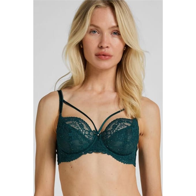 Hunkemöller Niet-voorgevormde beugel bh Isadora Groen
