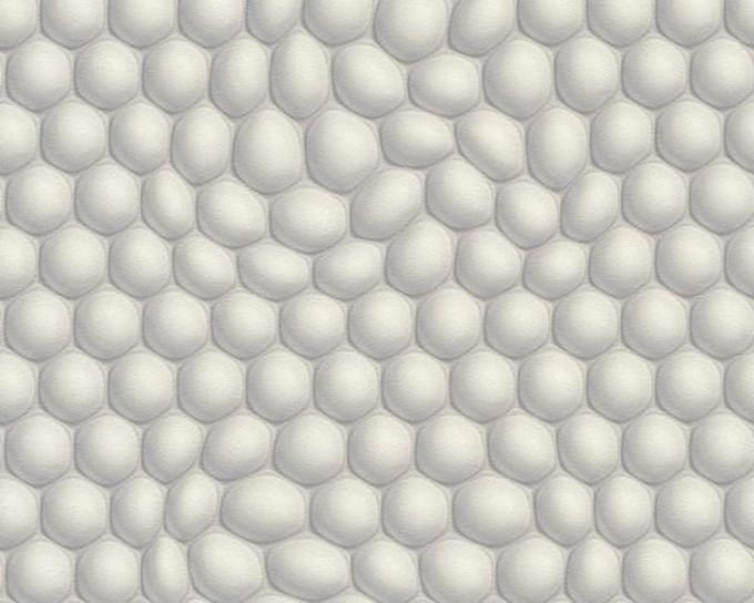 Mac Stopa Vliesbehang 3D Bolletjes Grijs 32720-2