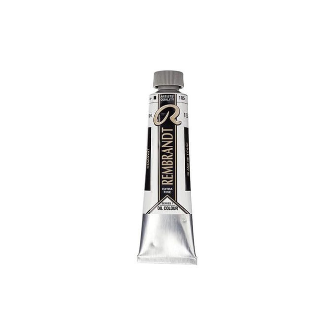 Rembrandt Olieverf Tube 40 ml Titaanwit 105