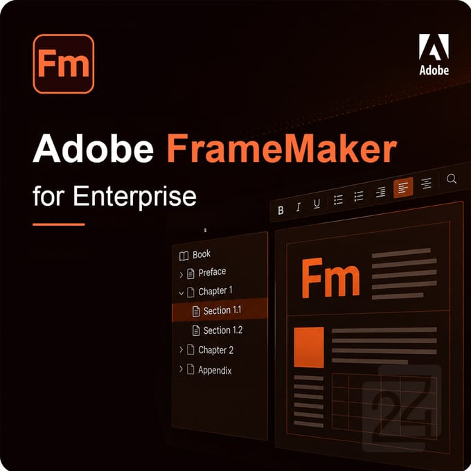 Adobe FrameMaker for Enterprise EDU 100+ Gebruiker(s)