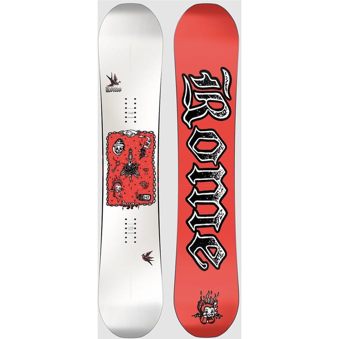 Rome Hype 2027 Snowboard patroon