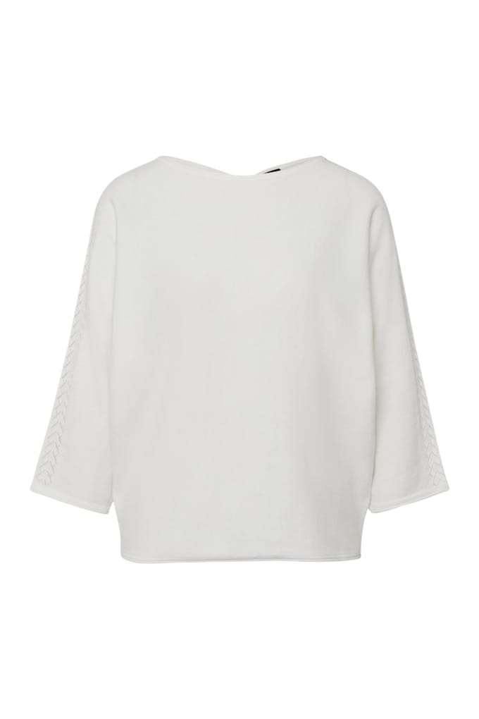 s.Oliver Pullovers Offwhite Maat: 34 | Longsleeves Outlet | Dames | Wit