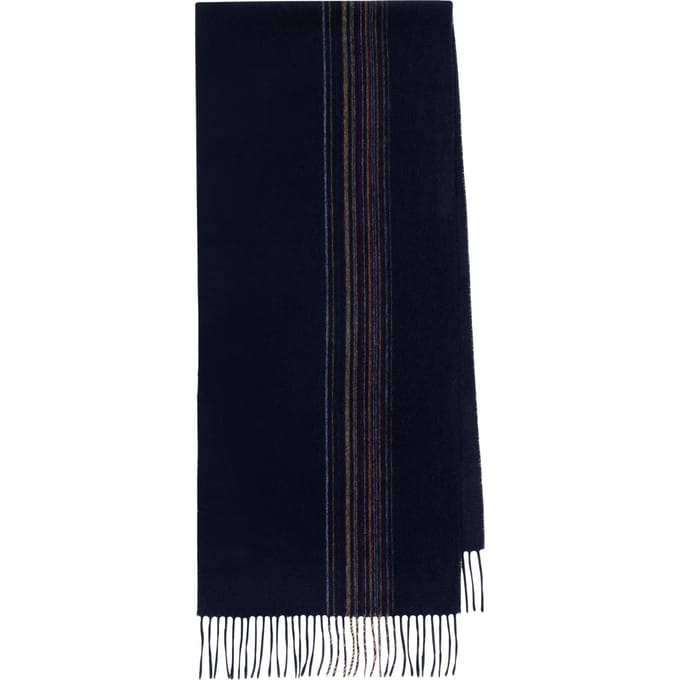 Paul Smith Scarf Offset Signature Navy Taglia: OS | Sciarpe Outlet | Uomo | Blu