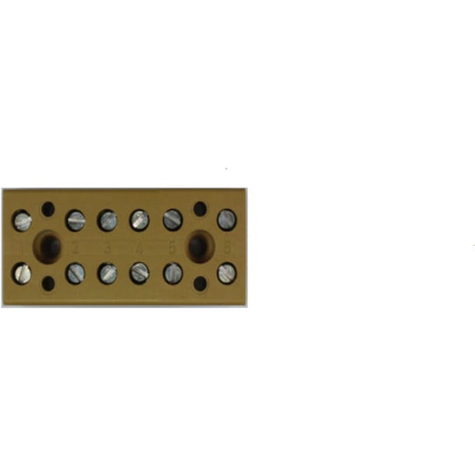 Weidmuller BK6 Aansluitstrip 4mm² 400V - 0625220000