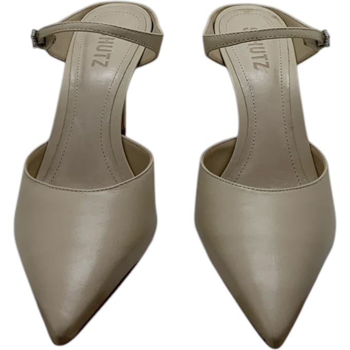 Slingback hiel 8cm vrouw Schutz met riem