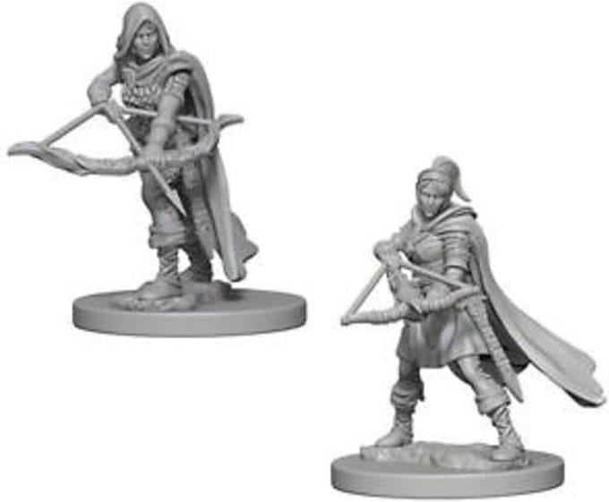 Dungeons and Dragons Nolzur's Marvelous Unpainted Miniatures: Human Female Ranger