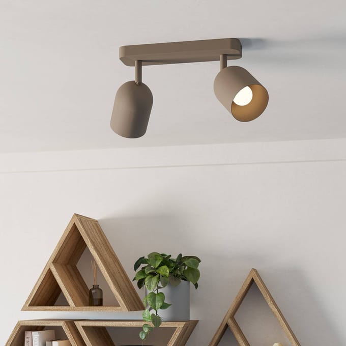 EGLO Tilston Spot - E14 - 28 cm - Zandkleur/Beige/Crème - Kantelbaar