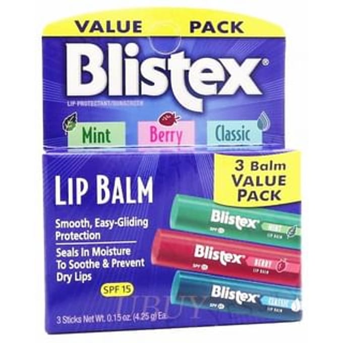 Blistex - Lip Balm Set SPF15 1 set