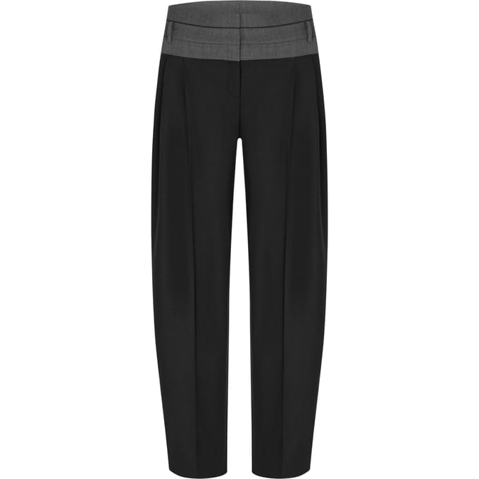 Cambio Evelin Color Block Pantalons Zwart 6331 0426 02