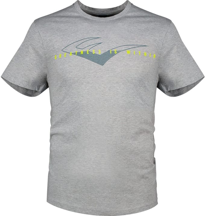 Everlast Jersey T-shirt Met Korte Mouwen Grijs M Man