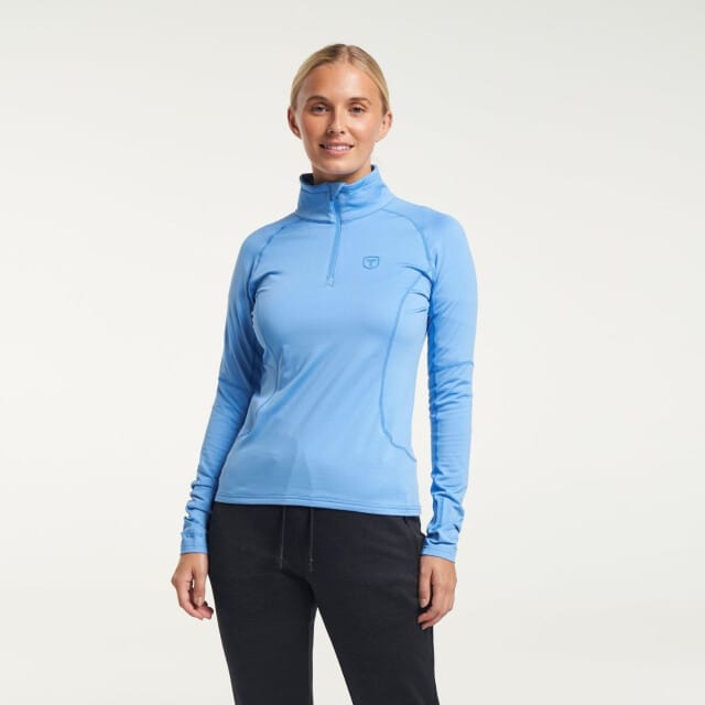 Tenson TXlite Half Zip Skipully dames Blauw L/40