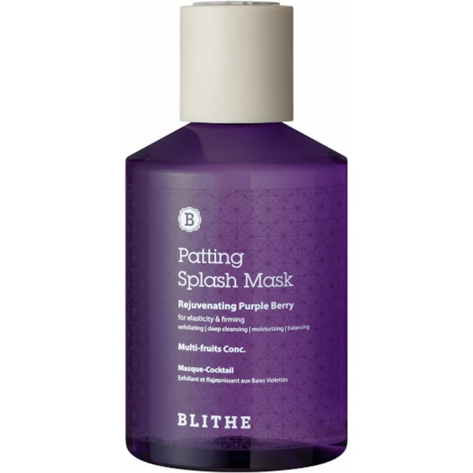 Blithe Fatting Splash Beauty Mask, Verjongende Paarse Bessen, 150 ml (5,07 fl oz) white