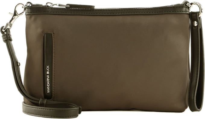 MANDARINA DUCK Schoudertas Utensil zak Hunter Vanity Bag Mole Donkerbruin