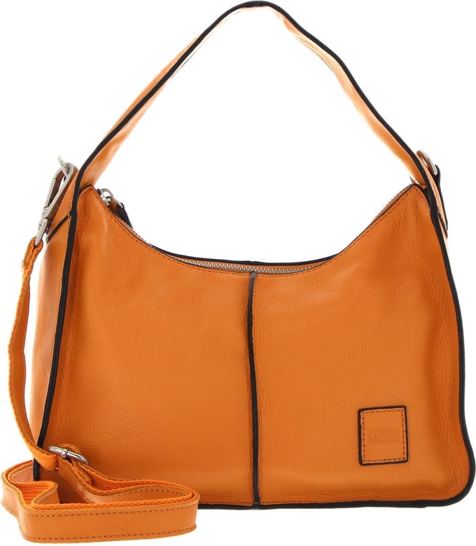 FREDsBRUDER Leren Schoudertas FB Hand bag Melon Oranje