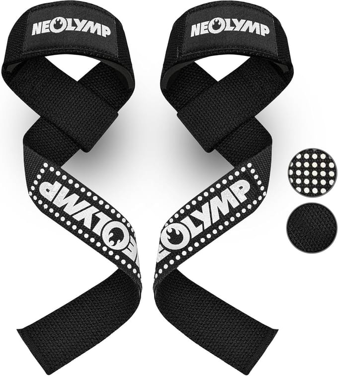Lifting Straps voor Krachttraining - Optimale Onderarmondersteuning voor Deadlifts en Pull-Ups
