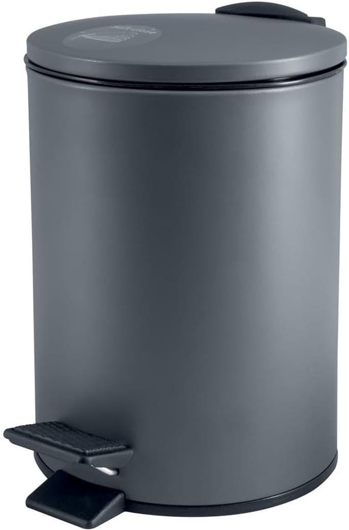Spirella Adelar 5 l, matgrijs, mat grijs, 5 liter