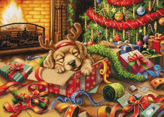 Borduurpakket Luca-S - Santa’s Little Troublemaker - De Onruststoker - BU5079