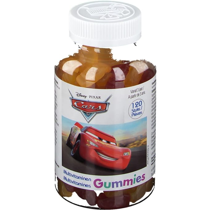 Disney Kinder Multivitamines Gummies Cars - 120 Gummies