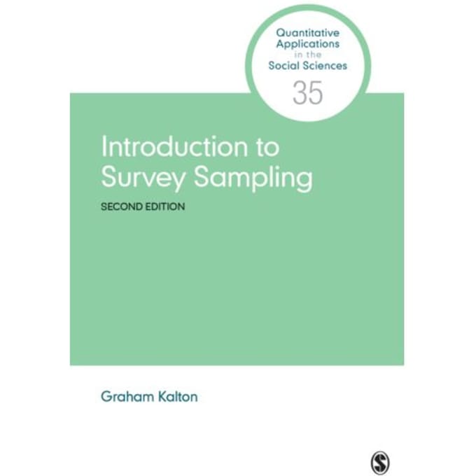 Introduction To Survey Sampling - Kalton, Graham