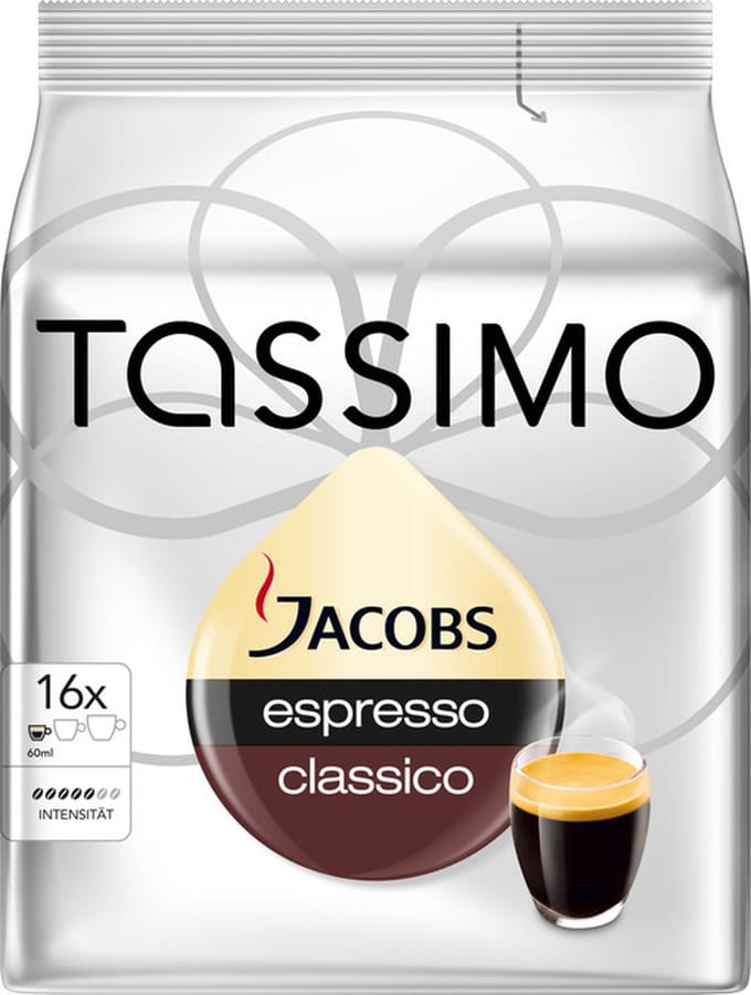 Tassimo - Jacobs Espresso Classico  - 16 T-Discs