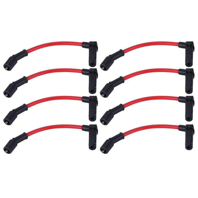 8 Stuks LSx LS1 LS2 LS3 LS6 LS7 Bougiekabels voor CHEVY GMC 1999 2006 4.8L 5.3L 6.0L black