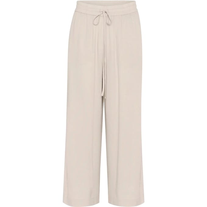 Casual broek Loose fit Feather Gray beige