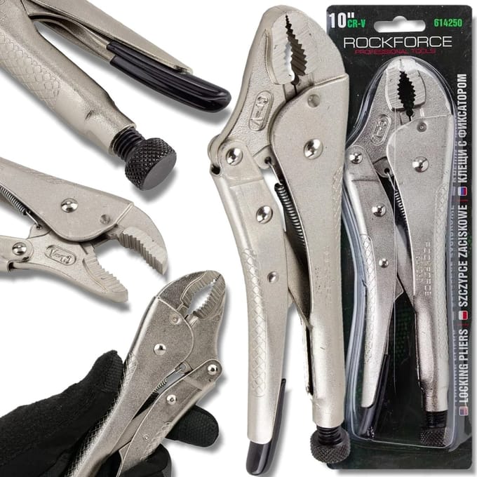 Rockforce - Professionele Morse Tangen - 250mm - Ergonomische Handgreep - Cr-V Staal