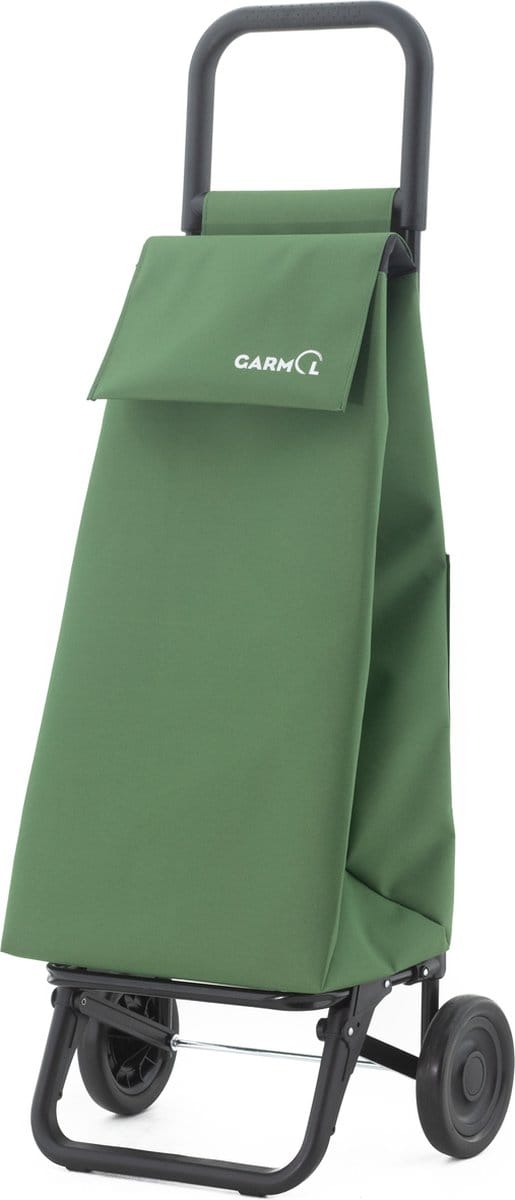 Garmol Boodschappentrolley G2 Saco Poliester - 2 Wielen - Verde Oliva