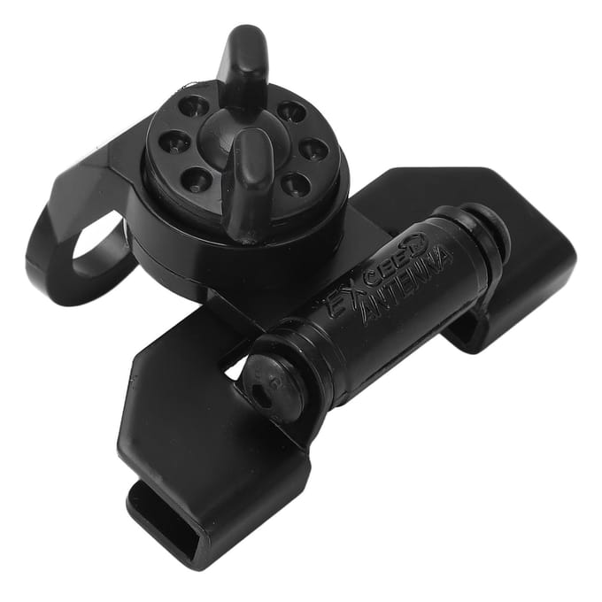 Clip d'antenne de voiture Acier inoxydable Haute dureté Auto Mobile Support de clip d'antenne black