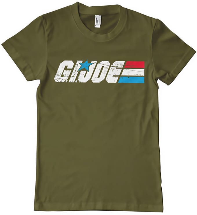 G.I. Joe T-shirt met gewassen logo