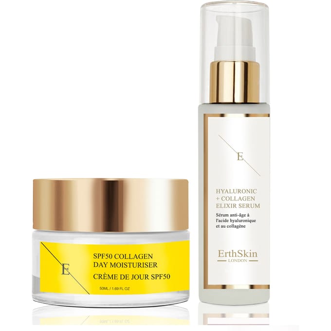 ErthSkin London SPF COLLAGEEN DAGCRÈME +Hyaluronzuur & Collageen Serum - 1
