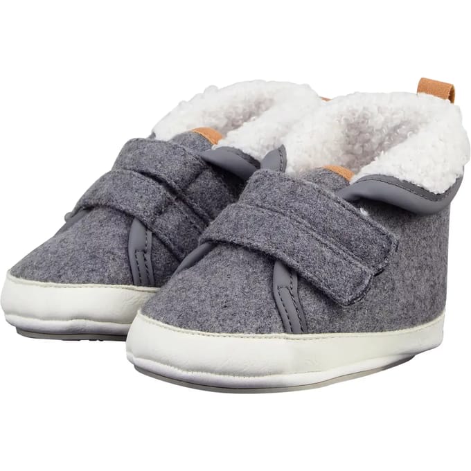 Fleece pantoffels voor babyjongen Sterntaler