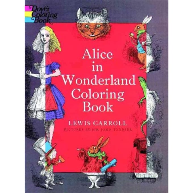 Alice In Wonderland Coloring Book - Lewis Carroll