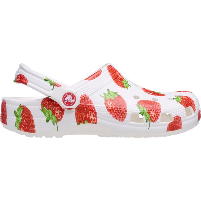 Crocs Classics Fresh Fruits Clog Slippers Rood